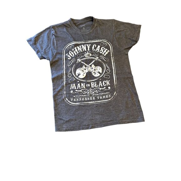 Johnny Cash Man in Black Tennessee Three T Shirt Size Medium - Picture 1 of 5